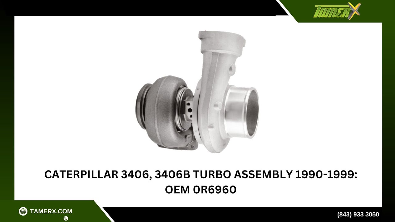 Caterpillar 3406, 3406B Turbo Assembly 1990-1999: OEM 0R6960