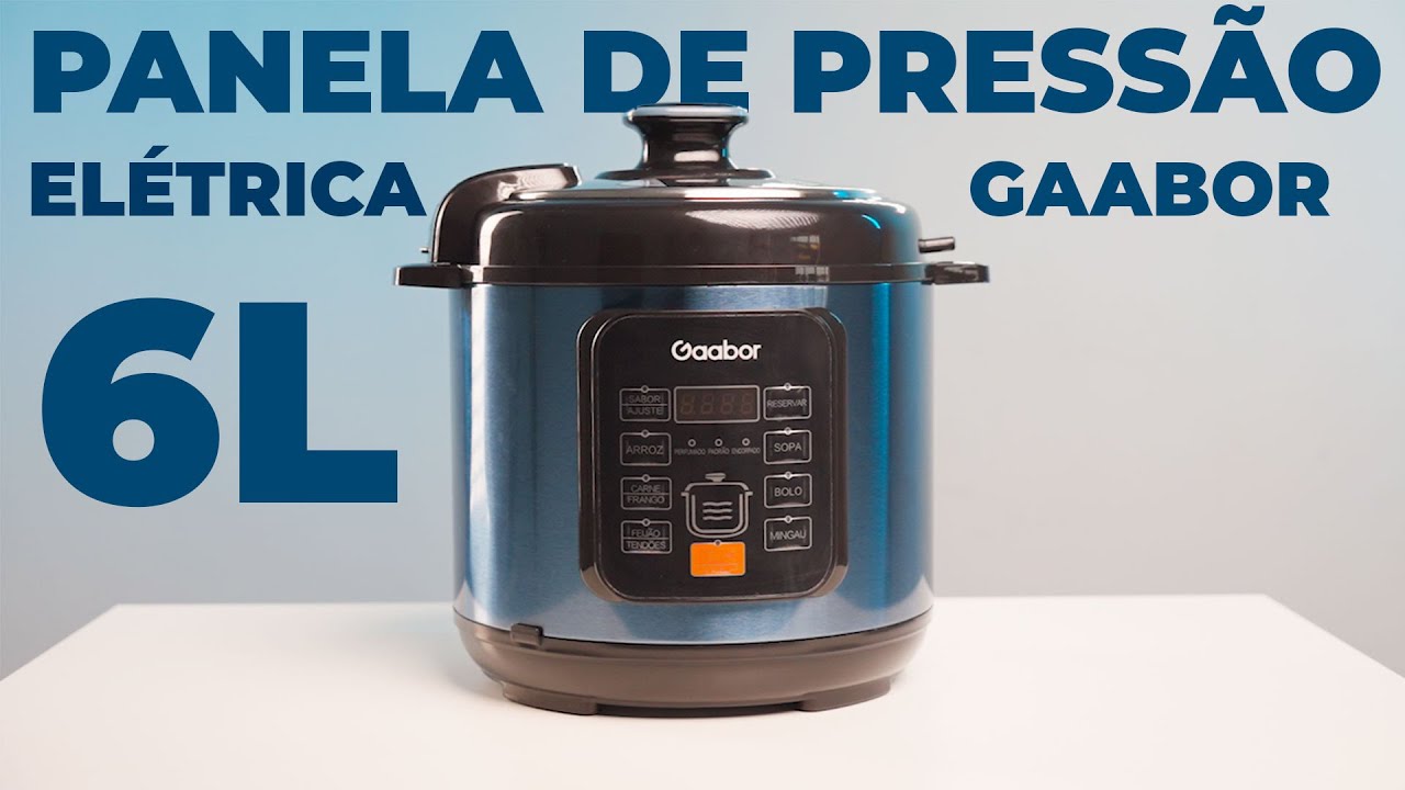 PANELA ELÉTRICA DE PRESSÃO 6L - GAABOR