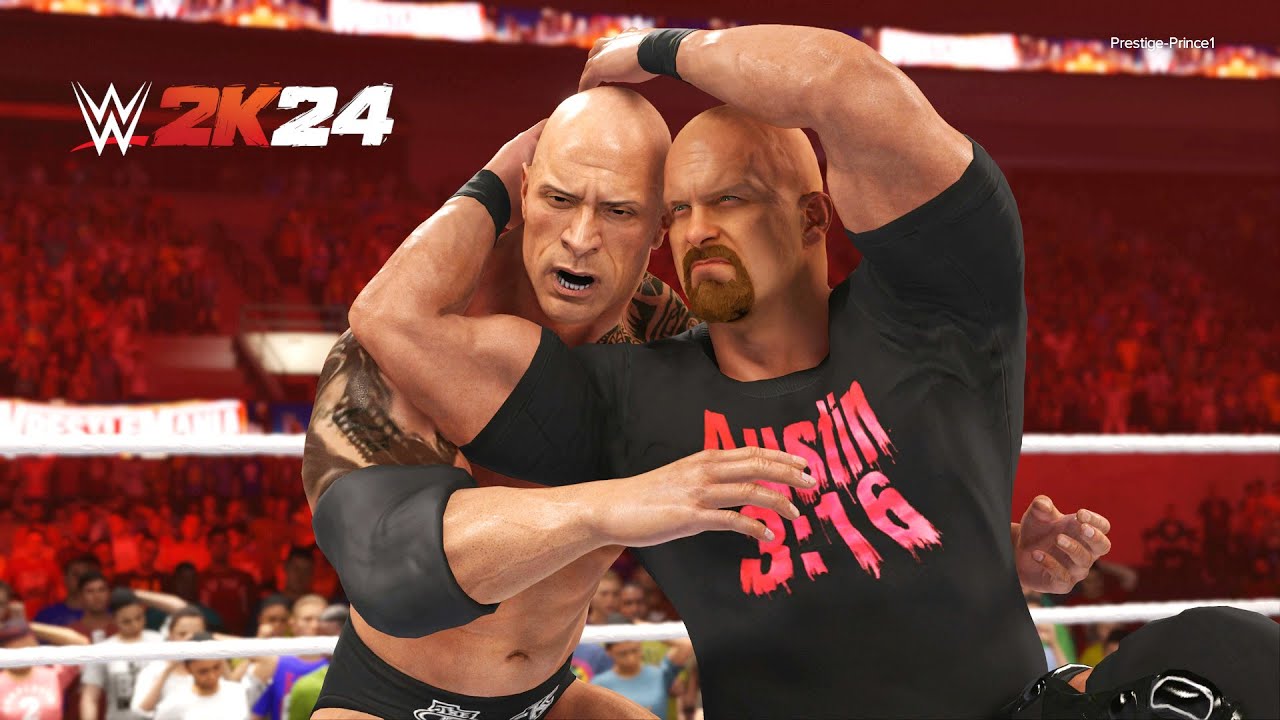 WWE 2K24 - Потрясающая подборка Stone Cold!