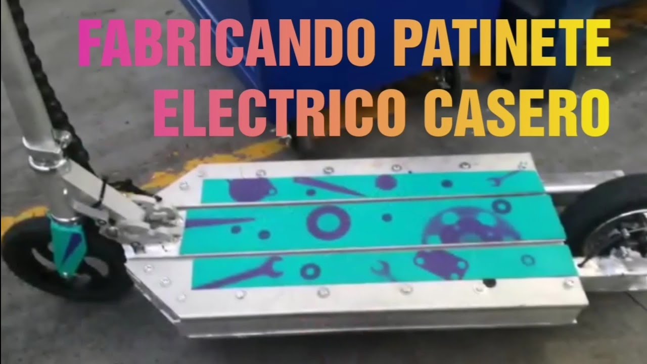 FABRICANDO PATINETE ELECTRICO CASERO. kukanol one