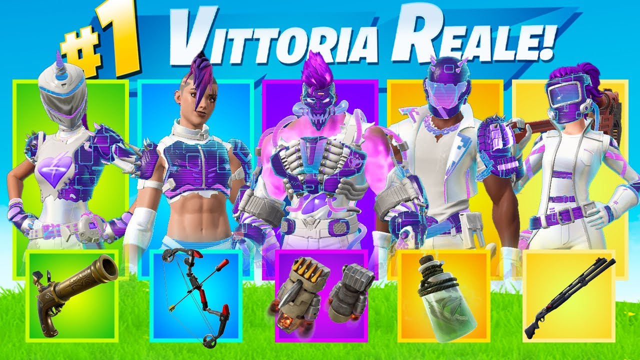 Gioco la NUOVA Random Skin FINALI Challenge! Stagione 3 Capitolo 5 Fortnite ITA