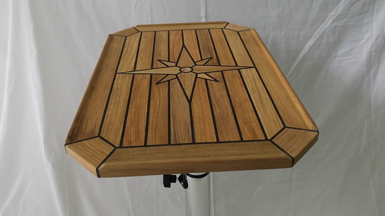 Marine Boat RV Motorhome Teak Decking Table Top Nautic Star Classic Cut 4 Sizes