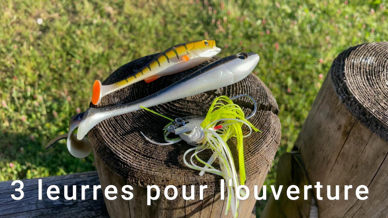 Ouverture Brochet 2024 ! 3 leurres pour débusquer ces carnassiers.