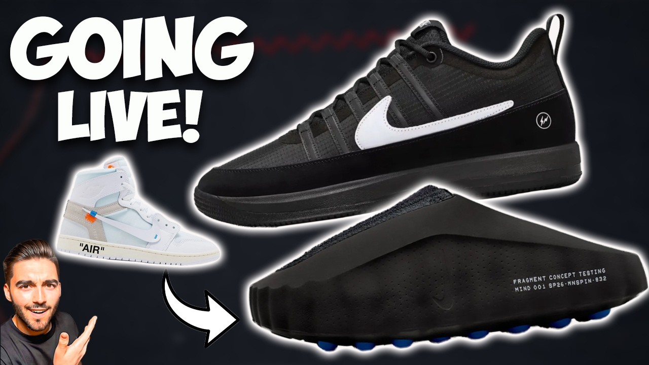 GOING LIVE FRAGMENT MIND 001S, BOOK 2 FRAGMENTS, FULL RESTOCK & VAA JORDAN 1 ALASKA UPDATE!