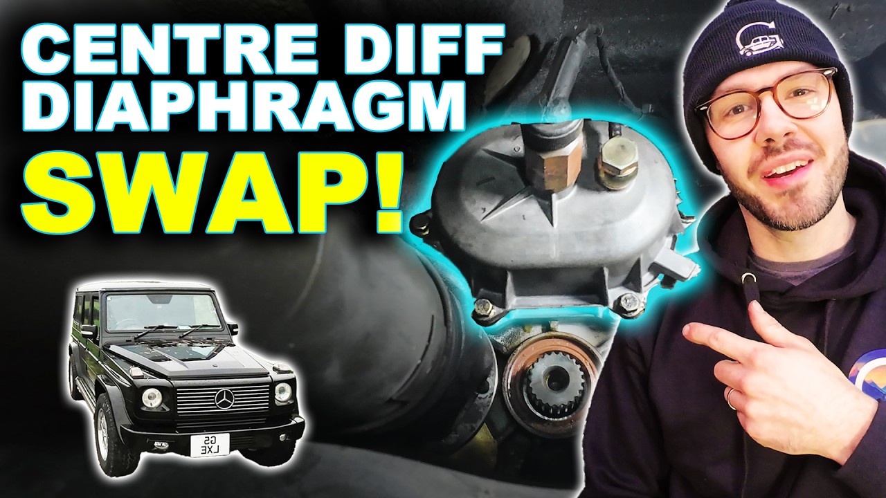 G WAGON Centre Diff Lock Vacuum Diaphragm Replacement - W463 G500