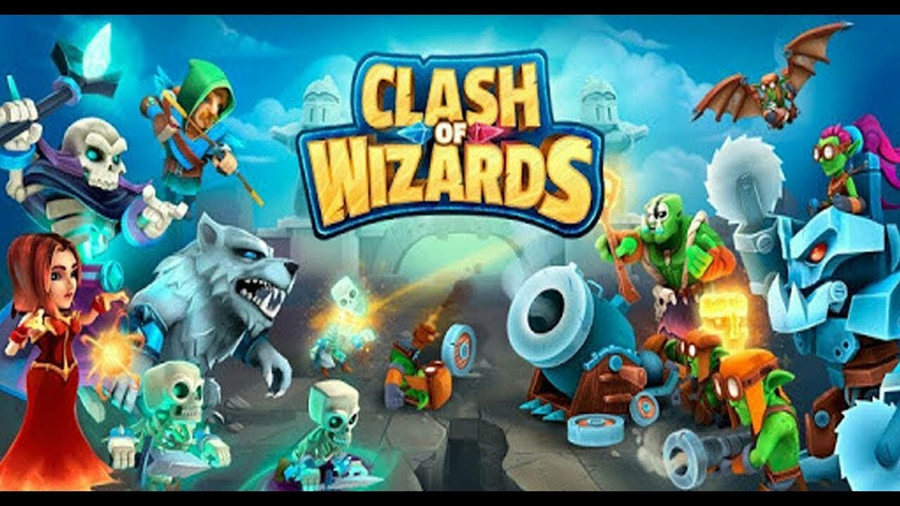 Clash of wizards great arena 8 battle!!
