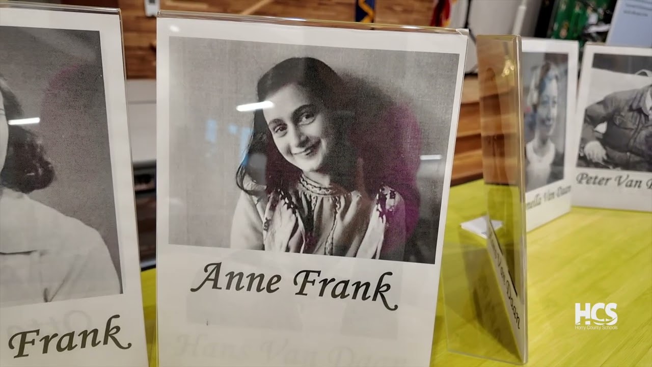 Learning Through History: Students Lead Anne Frank Exhibit Tours