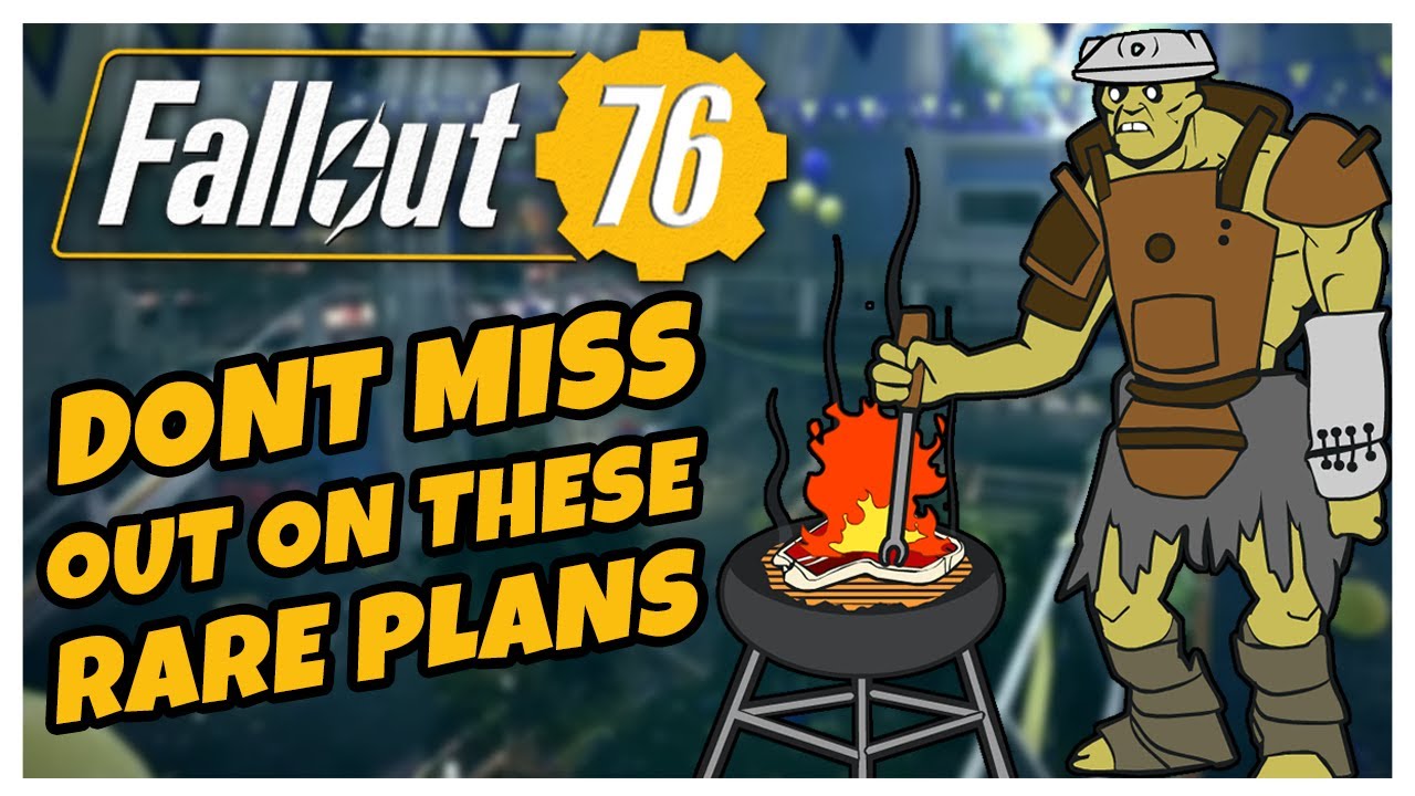 DONT MISS OUT ON THESE RARE PLANS!!  | Fallout 76