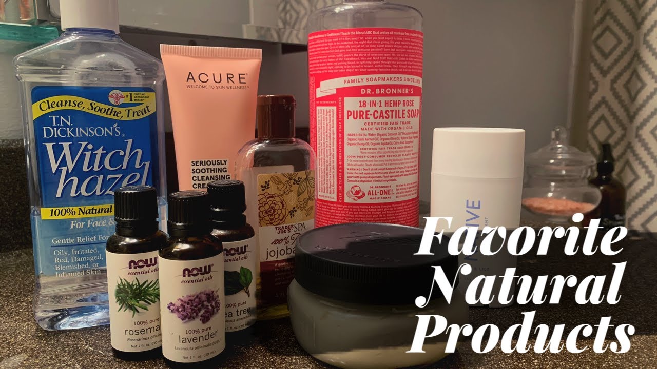 My Favorite Natural Hygiene Products