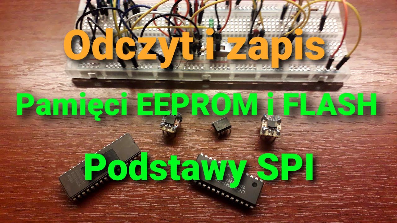 Komunikacja po SPI, odczyt i zapis r&oacute;żnych pamięci