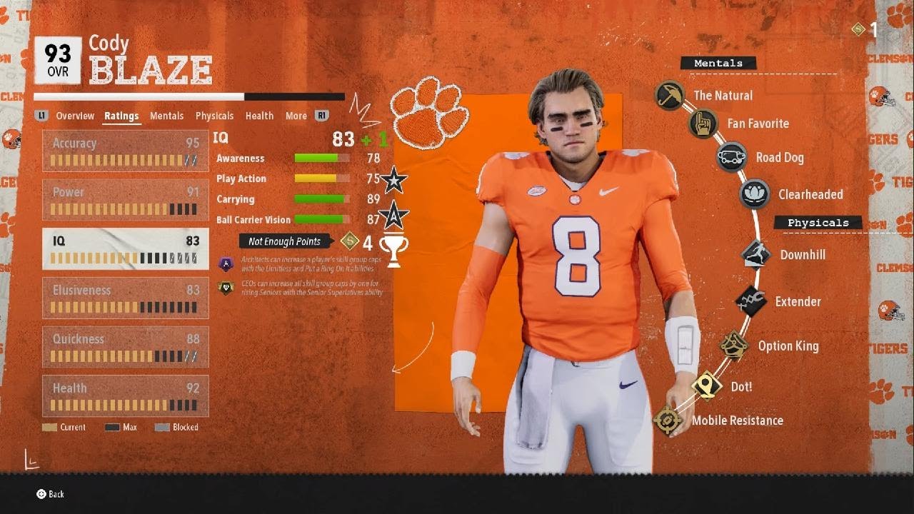Georgia Bulldogs vs. Clemson Tigers. First playoff game. #14th video on Road to Glory CFB 26