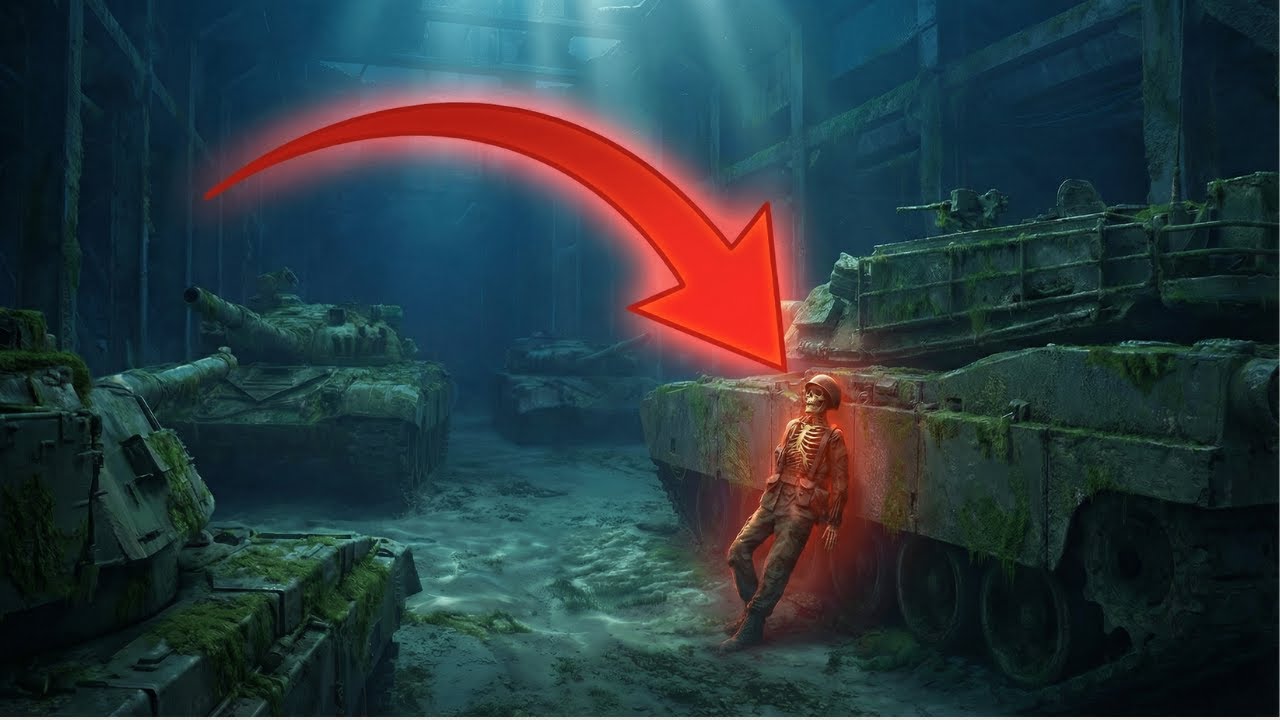 HOT: Inside a Ship Carrying 300 Tanks &ndash; Steel Giants Still Standing.
