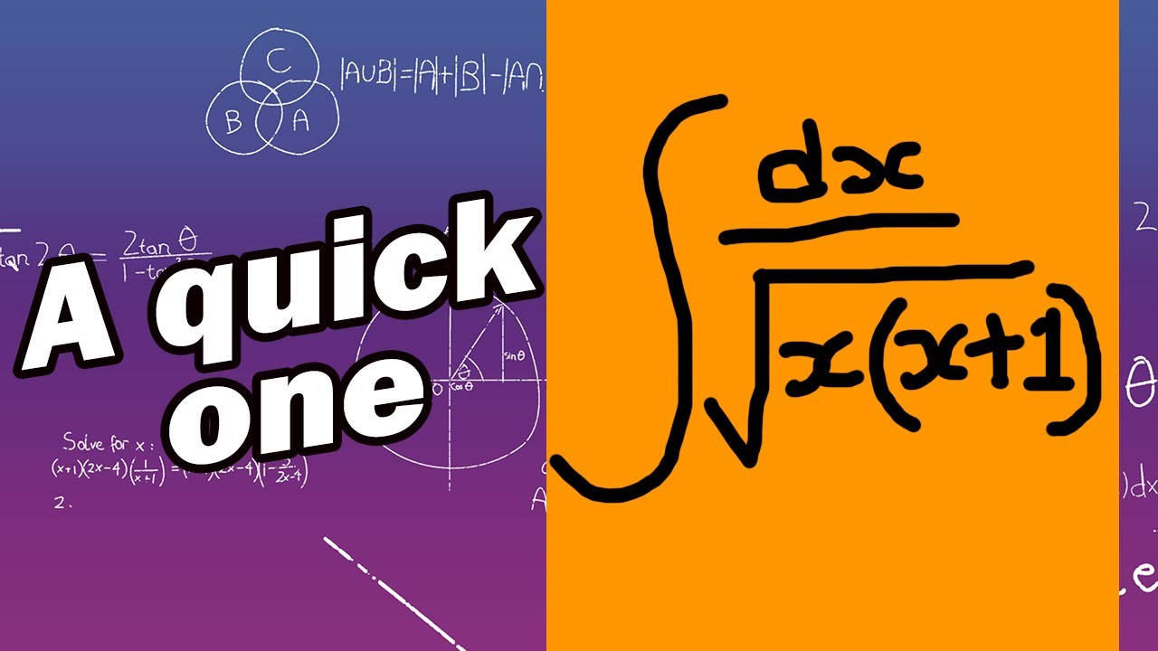 Solving an Integral | Full Worked Solution