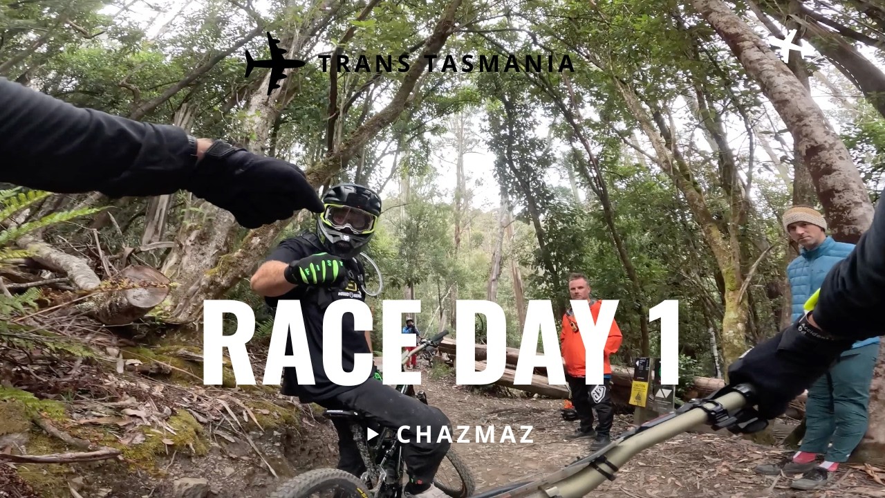 TRANS TASMANIA RACE - Day 1 ft Jack Moir!