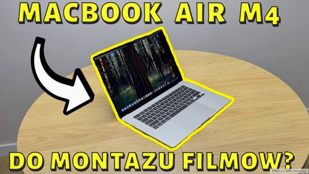 KUPIŁEM MACBOOKA AIR DO MONTAŻU FILM&Oacute;W!? - ROZPAKOWANIE I TESTY