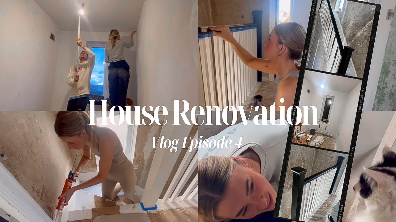 RENOVATING OUR HOUSE | Episode 4 | Painting the stairs & the box room