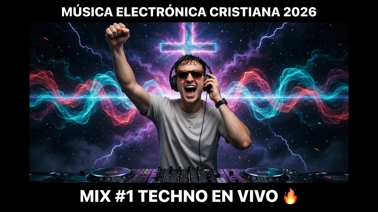 Música Electronica Cristiana 2026 Mix #1 -  LuisBe Music Ai- Christian Techno Music - EnVivo