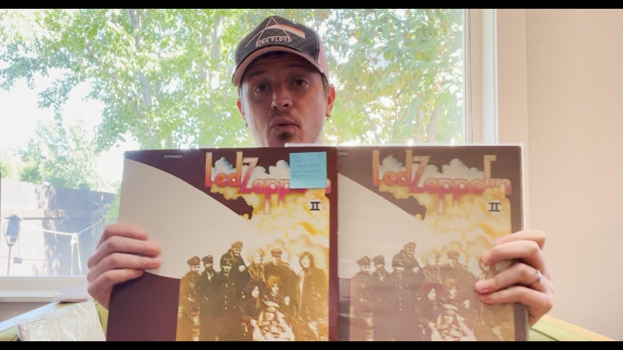 Led Zeppelin 2 Vinyl Record Press Comparison
