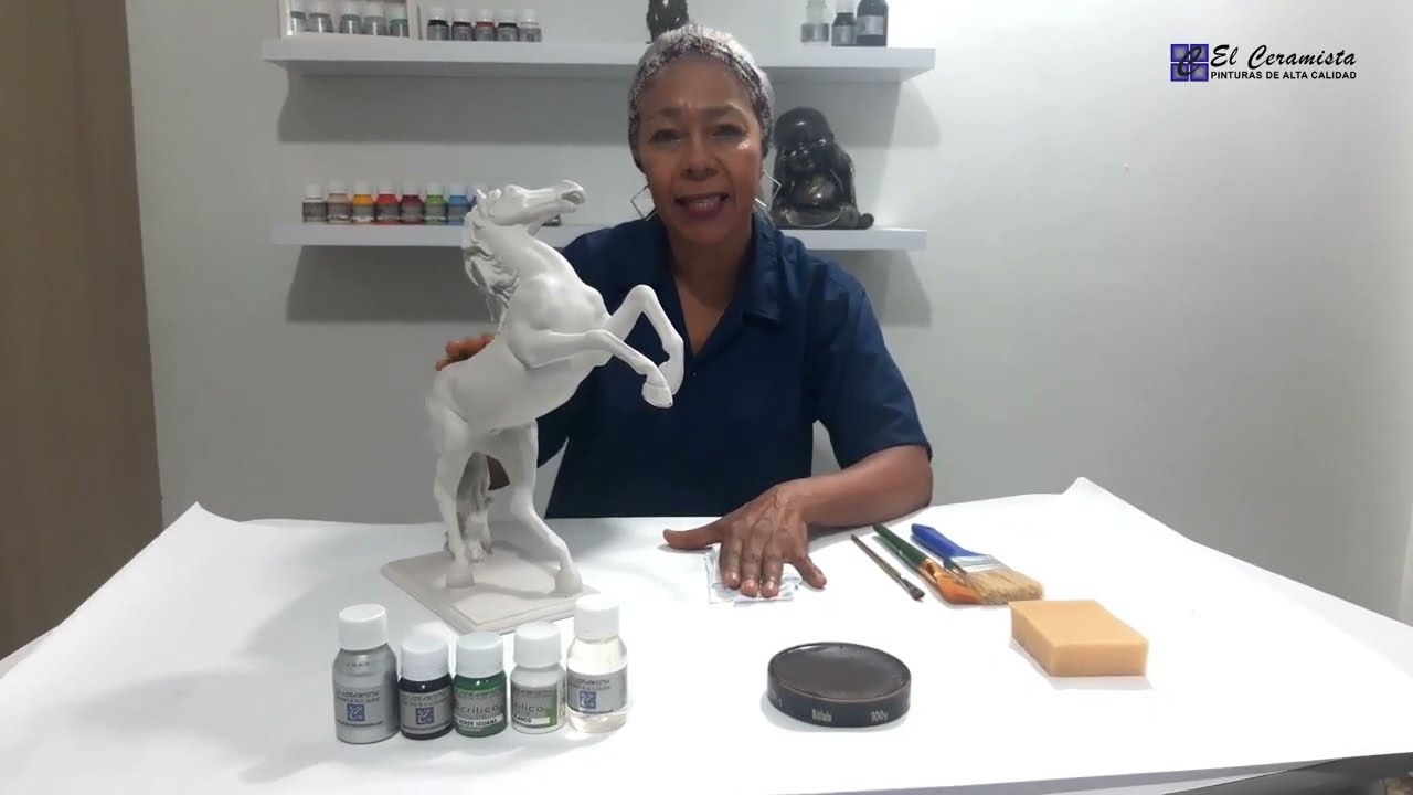 2 Pasos para decorar tu CABALLO en la técnica de plata antigua.