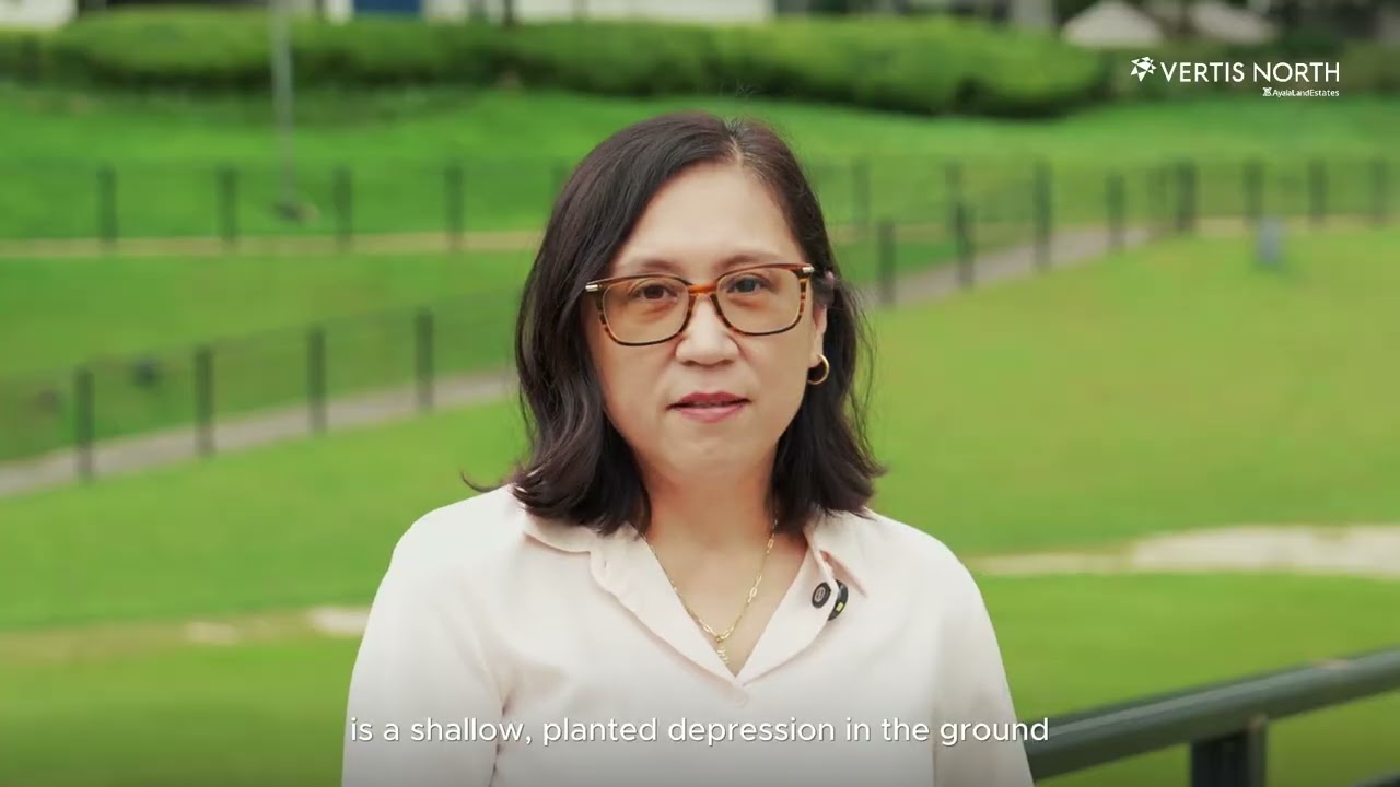 Vertis North Rain Garden | Stormwater management | Ayala Land Estates