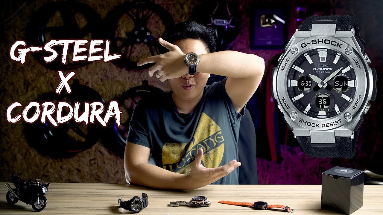 รีวิวนาฬิกา Casio G-Shock รุ่น G-STEEL x CORDURA | GShock