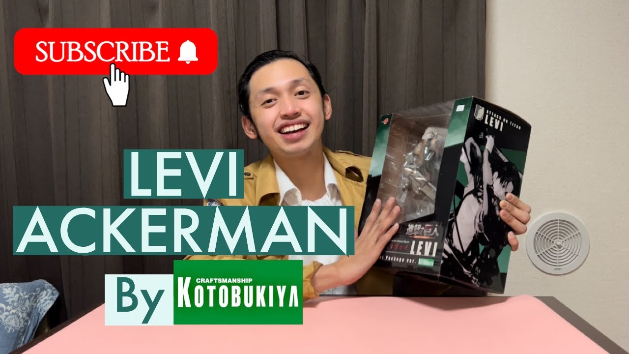 LEVI ACKERMAN from Attack on Titan by KOTOBUKIYA