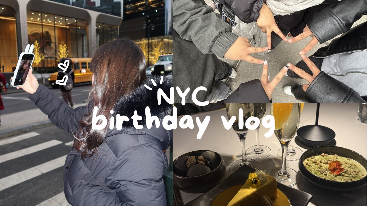 NYC BIRTHDAY VLOG ✧˖°📷 : met museum, seoul sweets, photo booths, pigeon god