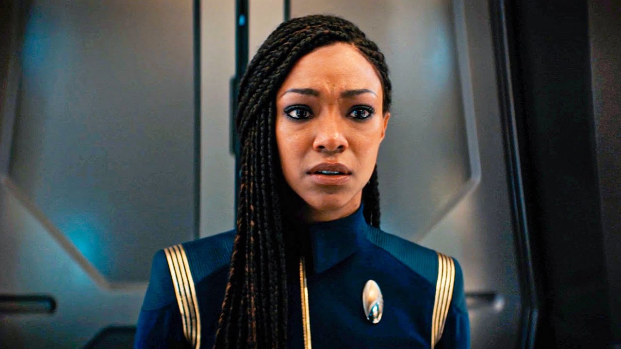 Saru Forbids Burnham To Save Book - Star Trek Discovery 3x06