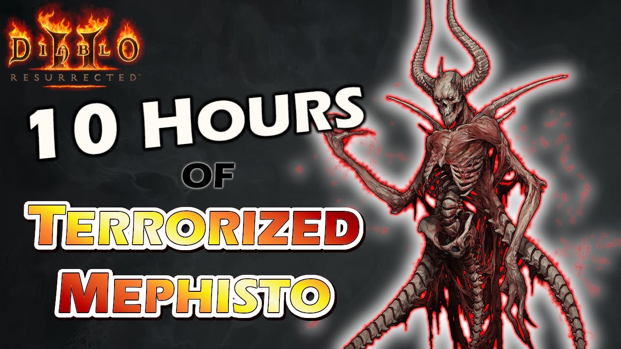 I Kill Terrorized Mephisto For 10 Hours - Diablo 2 Resurrected - Drop Highlights