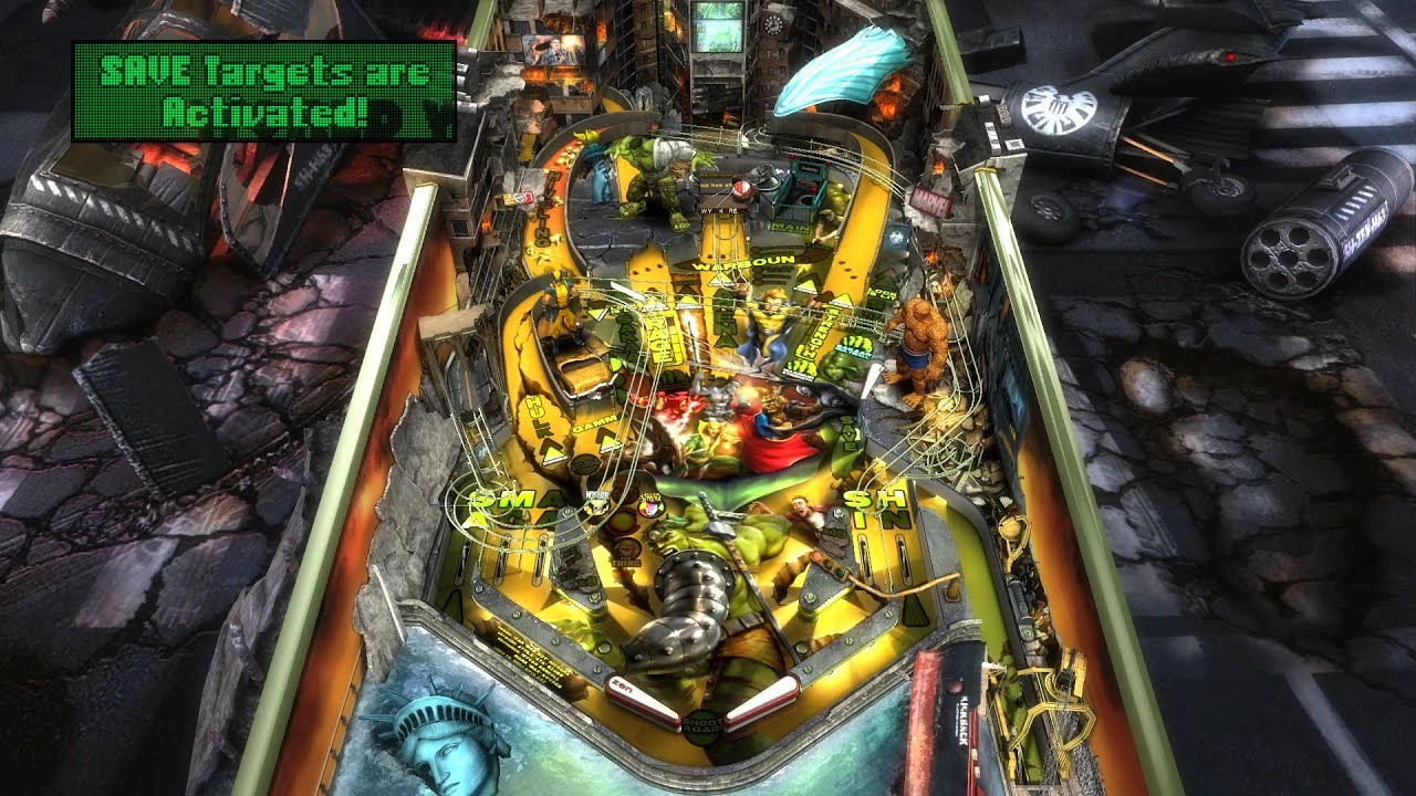 Pinball FX2 - World War Hulk - 877mil - Part 2/2