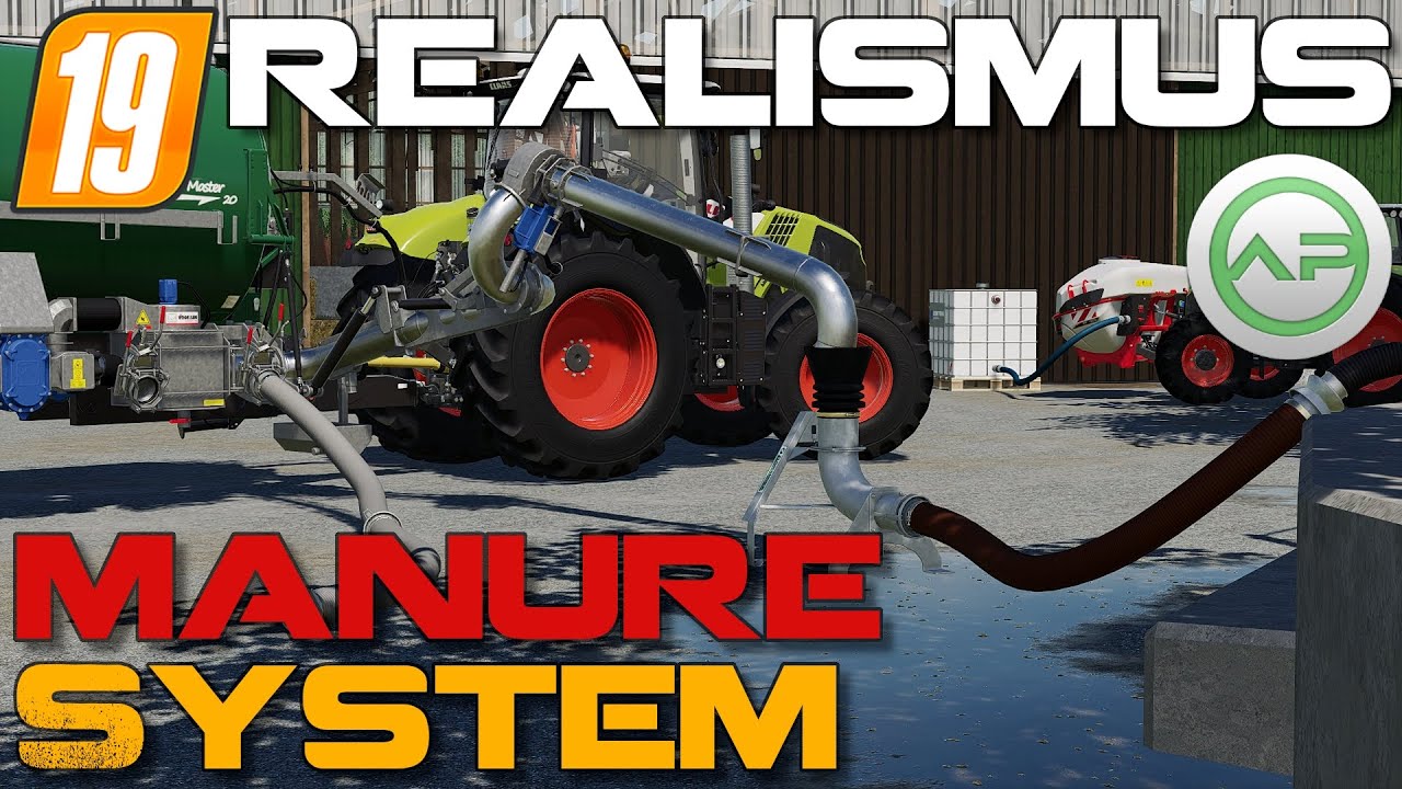 ✅ [LS19] | Realismus Mods | ⚙️ Manure System ⚙️ | Das Komplettsystem rund um die Gülle by @Wopster