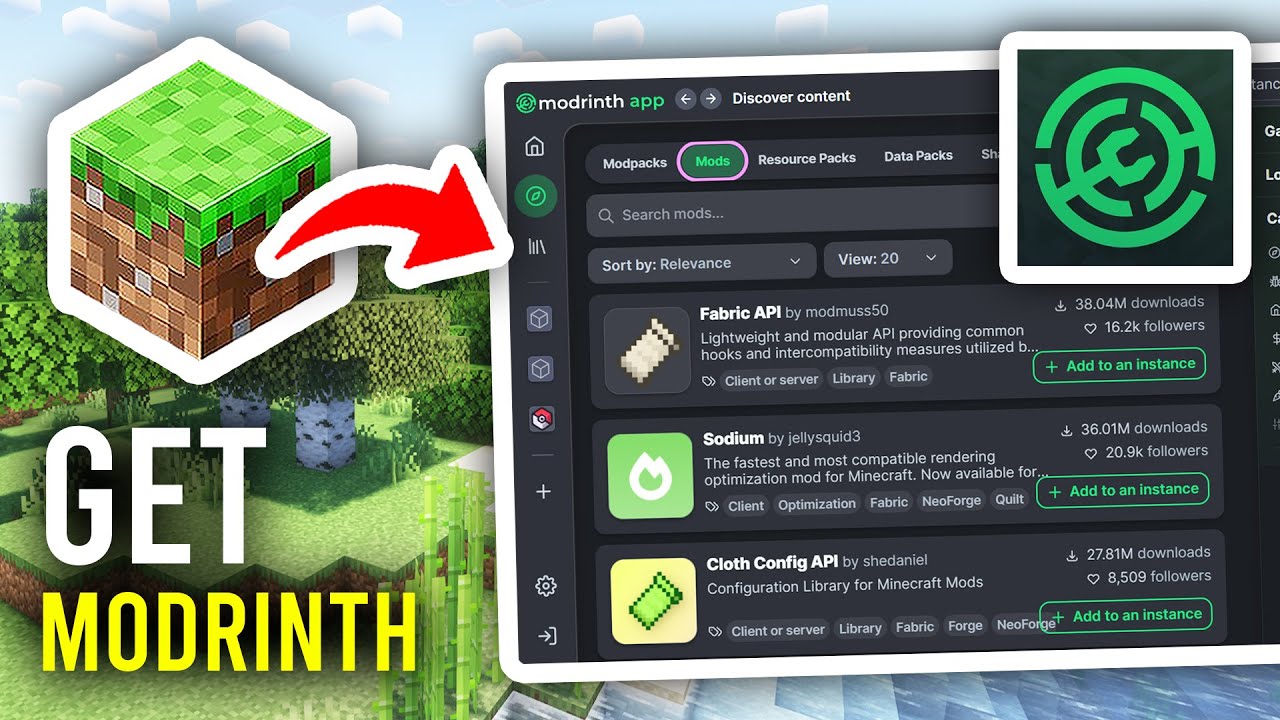 How To Download Modrinth For Minecraft Modpacks & Mods - Full Guide