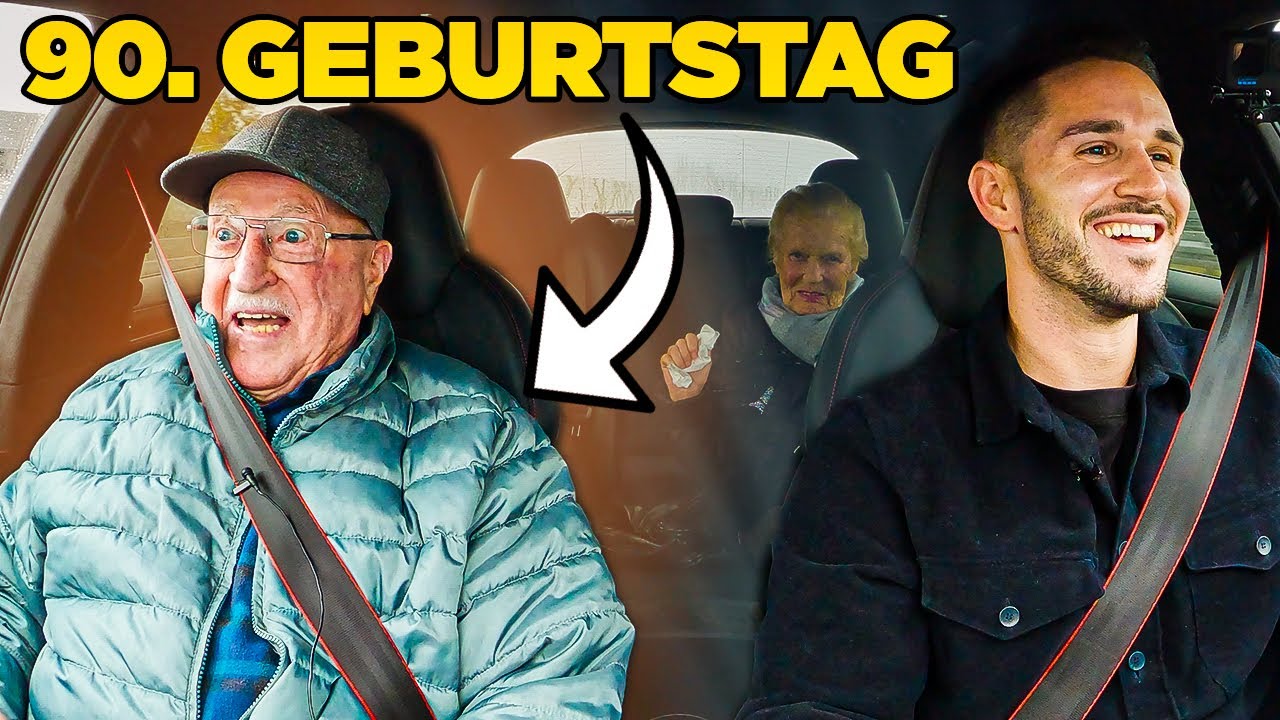 90 J&auml;hriger mit VOLLGAS im 800PS ABT RS6 😱