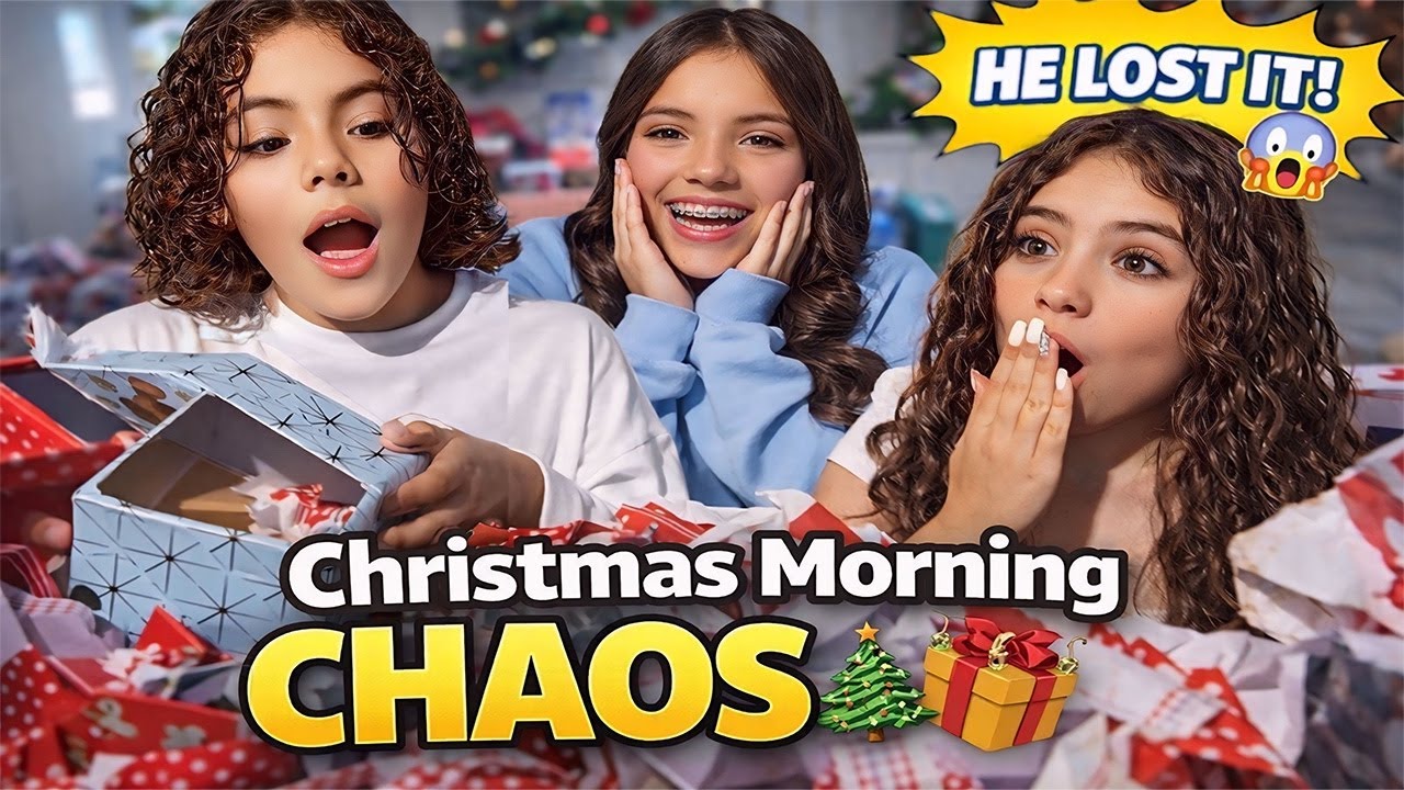 Christmas Morning CHAOS 🎄🎁 | GFamily