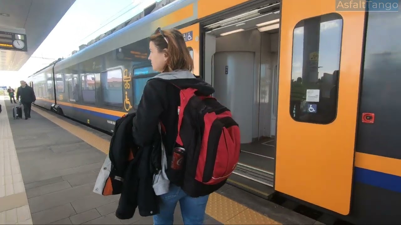 Cum am facut transferul din Catania la aeroport.Am ales trenul pentru rapiditate si siguranta.