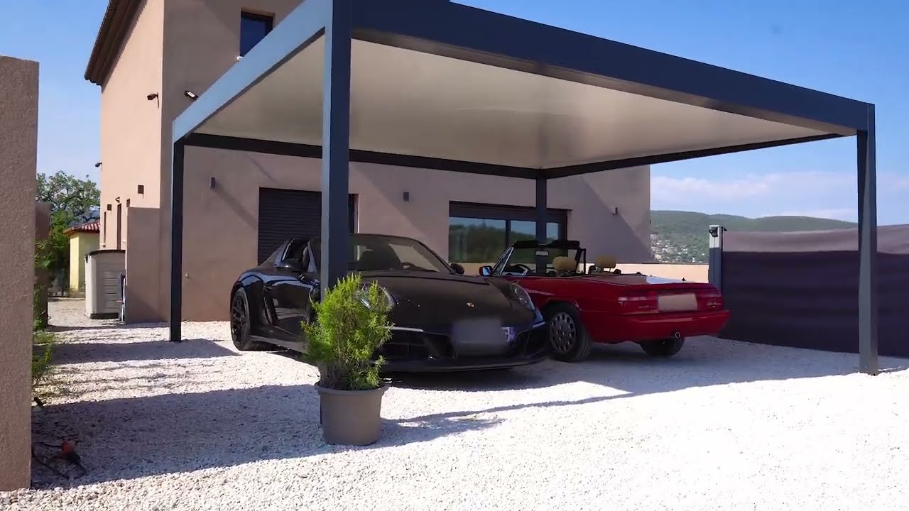 Montage d'un carport - Cauchi Design