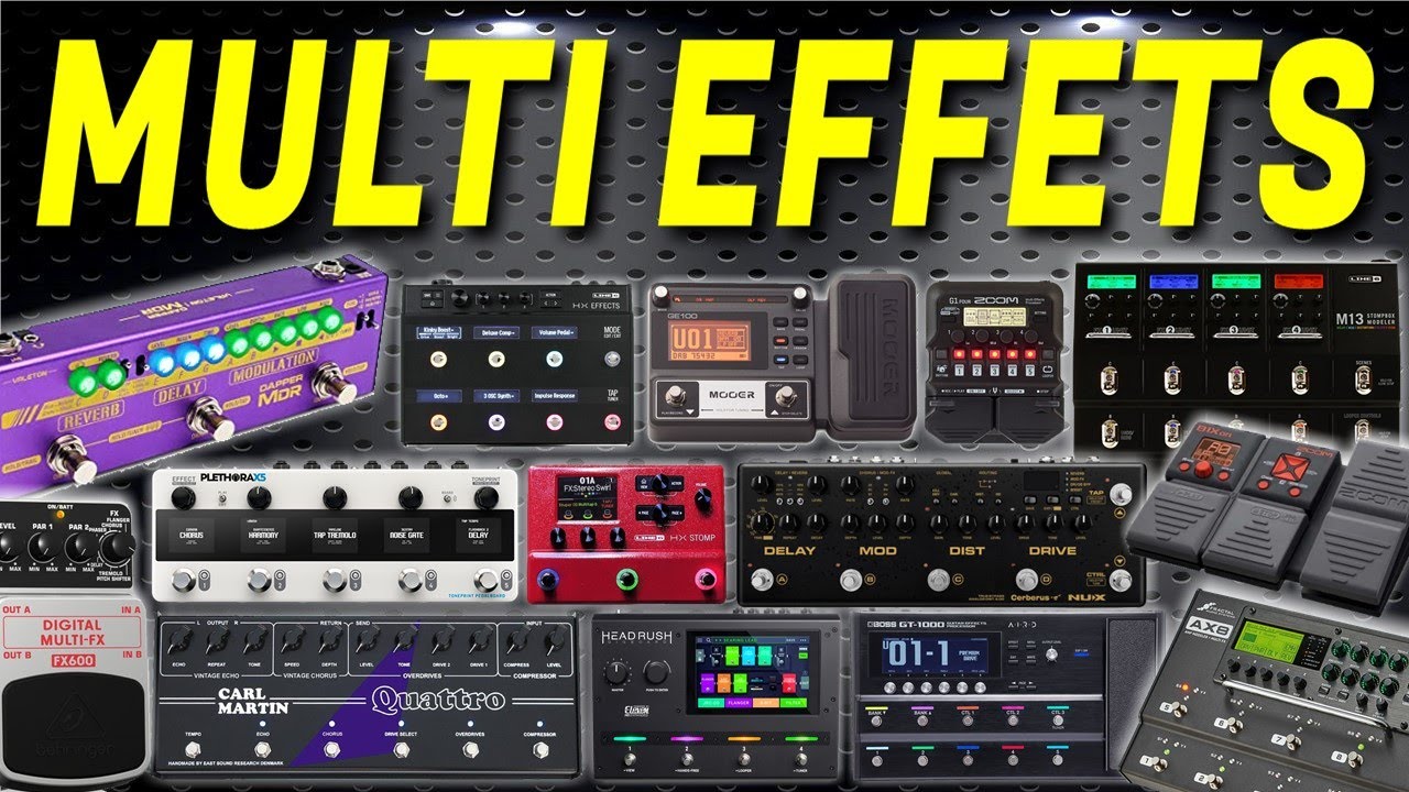 TOUT SAVOIR sur les MULTI EFFETS [TUTO GUITARE]