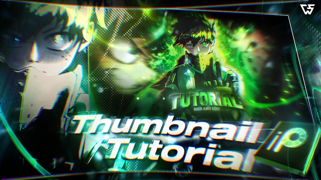 How To Make AMV/Edit Thumbnail | Ibispaint X Tutorial