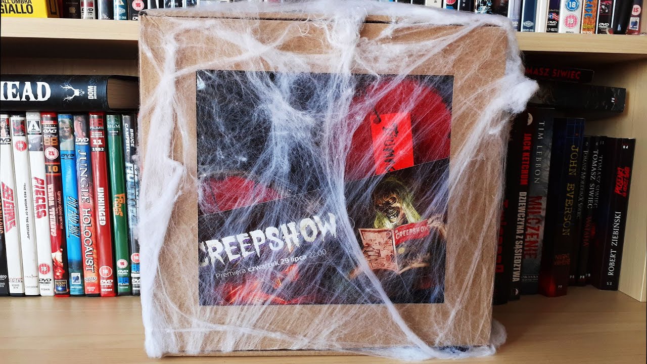 UNBOXING paczki z gadżetami Creepshow od AMC
