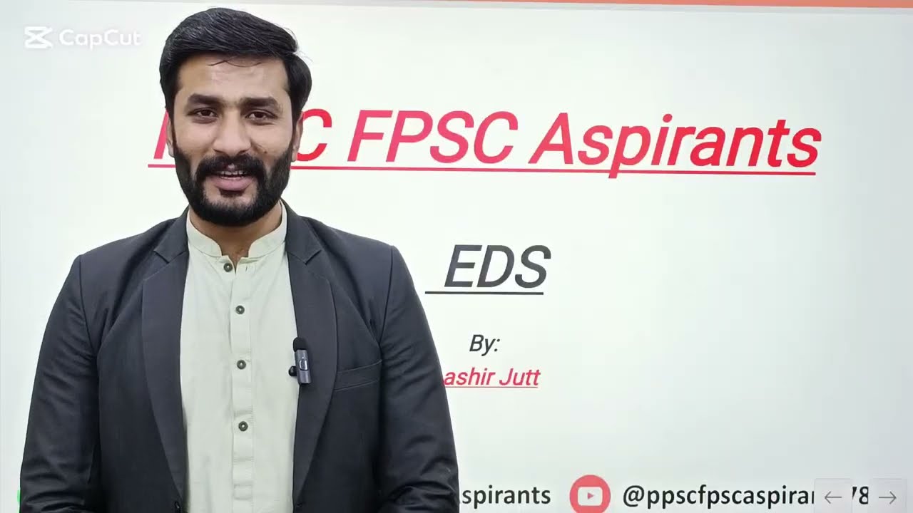 EDS Lec #7 | Digestive System | Ep: 80 | PPSC FPSC Aspirants | Aashir Jutt