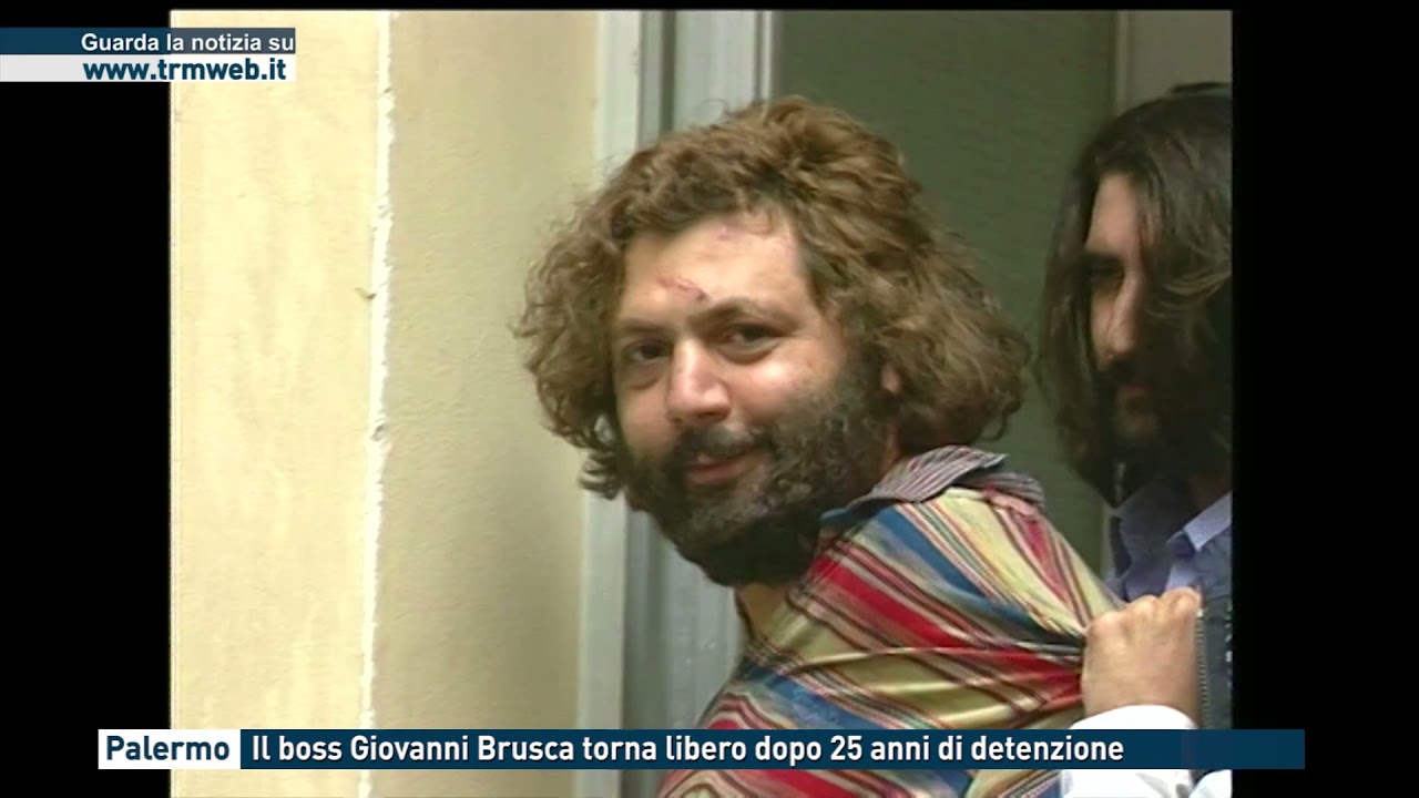 Palermo - Il boss Giovanni Brusca torna libero dopo 25 anni di detenzione