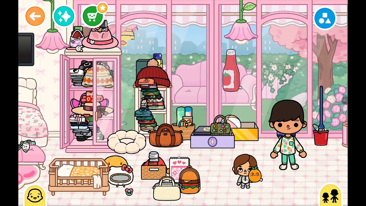 Im refreshing  my  toca!!