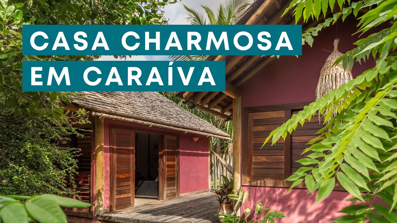Casa em CARAÍVA típica e rústica: você vai se apaixonar!