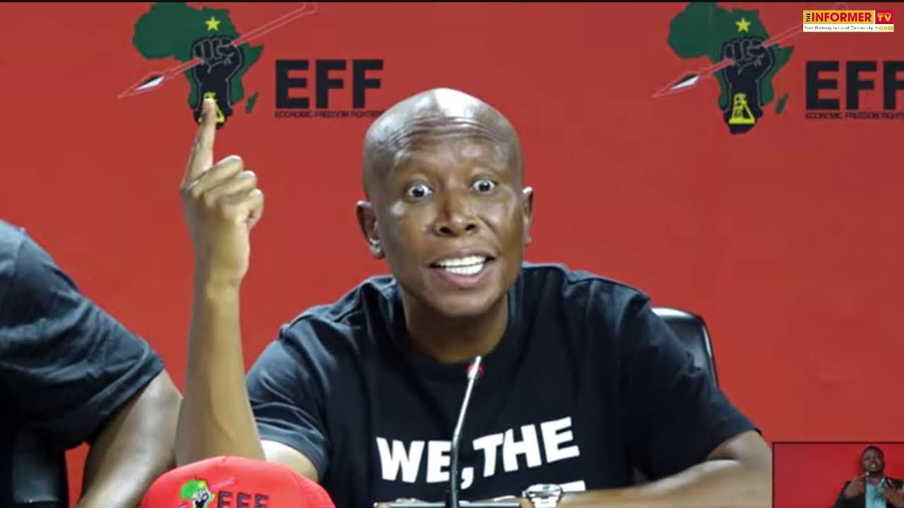 Economic Freedom Fighters Press conference