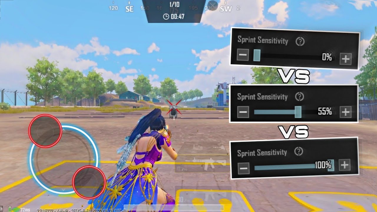 Best Sprint Sensitivity for 2x FAST Movement ✅| BGMI/PUBG MOBILE (REVEALED)🔥😱