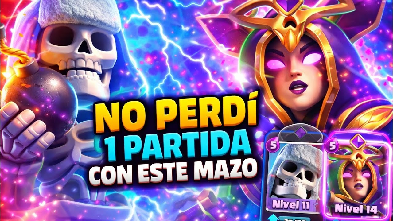 Probé este mazo y fue una LOCURA… ¡Invicto! ⚡😱😰