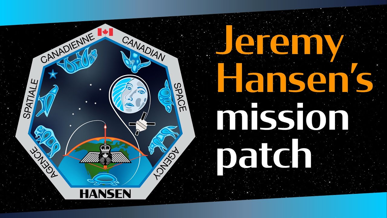 Jeremy Hansen&rsquo;s mission patch: recognizing Indigenous Peoples