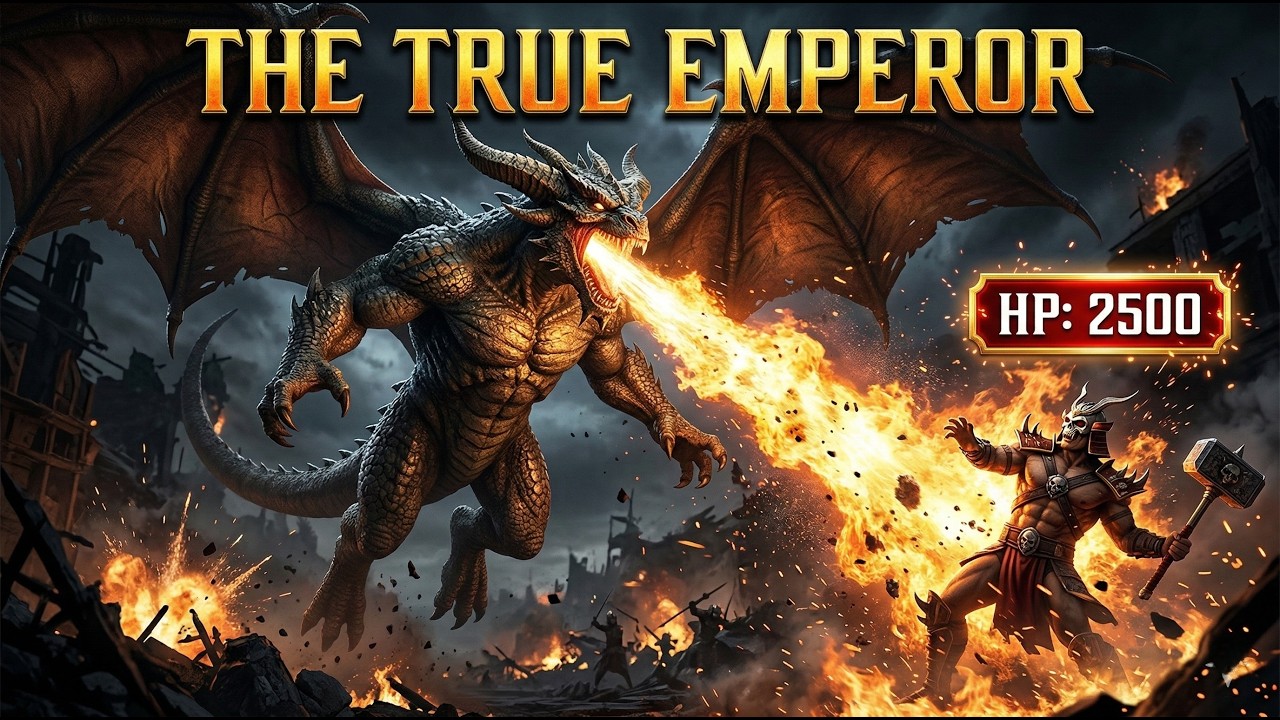 THE DRAGON KING'S REVENGE! 🐉 Onaga (God Mode 2500 HP) vs Shao Kahn