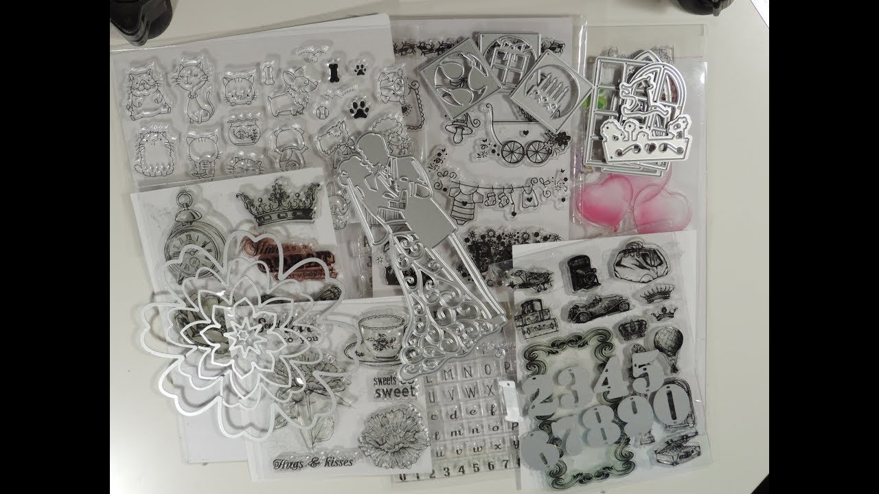 Craft Haul #1  Dies and Stamp Sets 