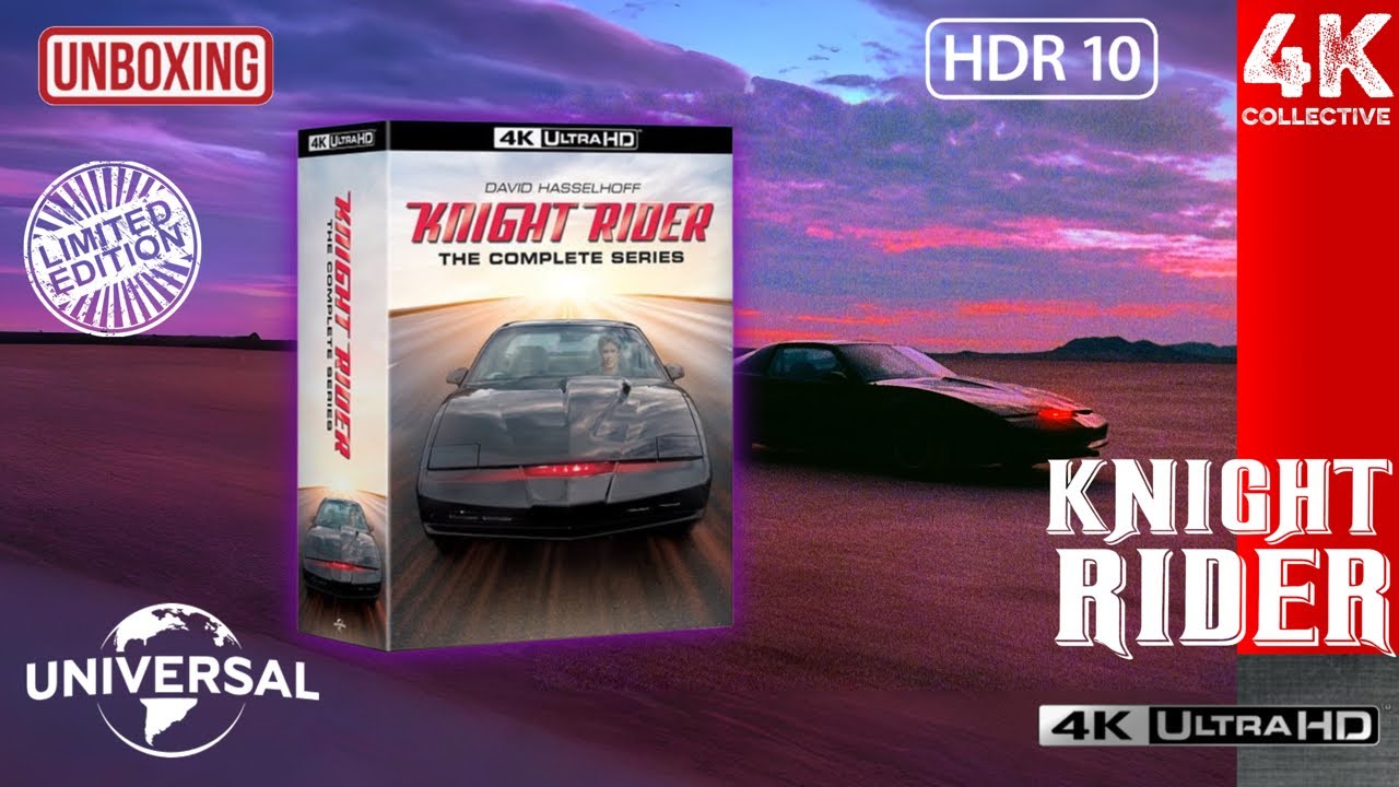 Knight Rider The Complete Series 4K UltraHD Blu-ray Unboxing